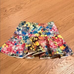Floral Multicolor Women's Skirt